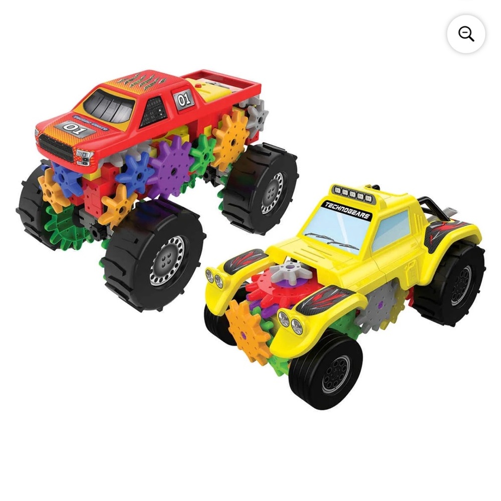 The Learning Journey Techno Gears Monster Truck & Off-Road Racer 2 Pack - Picture 2 of 2
